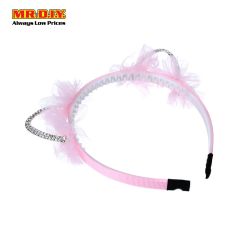 Pink Lace Hair Band