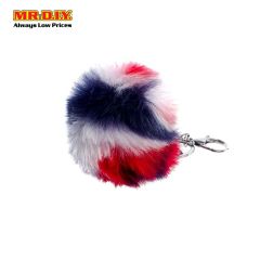 (MR.DIY) PREMIUM Furry Pom-Pom Keychain