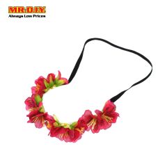 Red Flower Hair Band