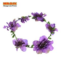 Purple Flower Garland