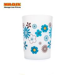 Floral Plastic Dustbin