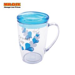 (MR.DIY) Plastic Cup with Lid