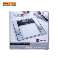 CAMRY Body Fat/Hydration Monitor Weighing Scale