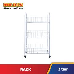 (MR.DIY) 3 Tier Wire Storage Cart