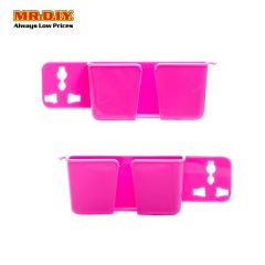 Cellphone Wall Charger Holder Pink (2pc)