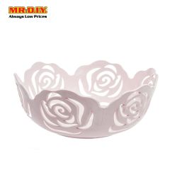 Plastic Rose Basket 19cm