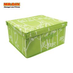 (MR.DIY) Premium Foldable Storage Box with Lid (41cm x 20cm)