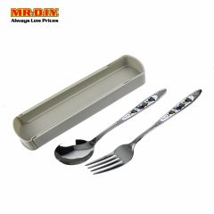 TAILI BEAR Steel Fork & Spoon Cutlery Set (#9196)