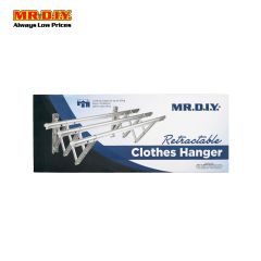 (MR.DIY) Retractable Clothes Hanger (124cm)
