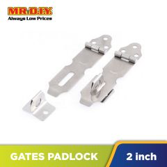 (MR.DIY) Gates Padlock Latch Door Hasp (5cm)