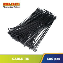 (MR.DIY) Nylon Cable Tie Black (500 x 20cm)