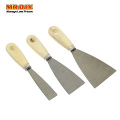 (MR.DIY) Putty Knife Tool Set (3 pcs)