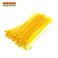 (MR.DIY) Yellow Cable Tie 4*200mm (100 pcs)