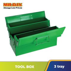(MR.DIY) Cantilevel Metal  Tool Box MT-33701