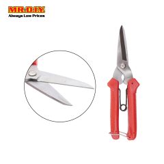 JIFENG Stainless Steel Straight Pruning Scissors (8")
