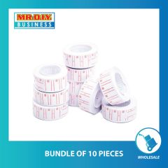 (MR.DIY) Price Tag Label Sticker Rolls (500pcs)