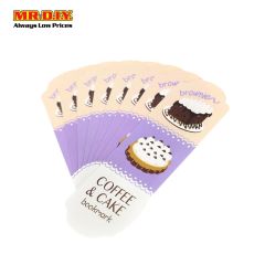 Coffee & Cake Bookmarks (8pcs)