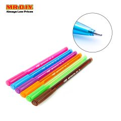 ZHIJI Colour Ball Point Pen 1.0mm (6pcs)
