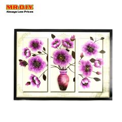 Purple Floral Wall Sticker FDL