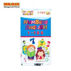 English Numbers Exercise Book With Pen