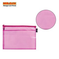 KUODA Translucent Zipper Plastic A4 Document Bag (1pc)