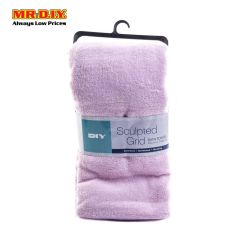 (MR.DIY) Sculpted Grid Bath Towel (1pc)