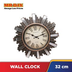 Wall Clock With Roman Numerals Design