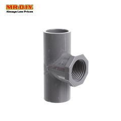 PVC Fittings P/T T-Socket Pipe Connector 1/2"