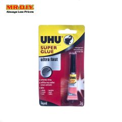 UHU Ultra Fast Liquid Super Glue (3g) Tube