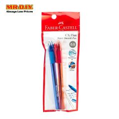 Faber-Castell CX Plus Pens Bl/Rd (0.5)