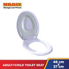 TRUFLO Dual Function Adult and Kids Toilet Seat (1pc)