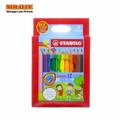 STABILO Swan 12 Coloured Pencils
