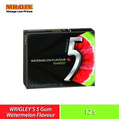 WRIGLEY'S 5 Tempest Watermelon Sugarfree Gum (12's)