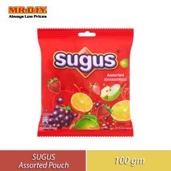 SUGUS Assorted Fruits Pouch (100g)