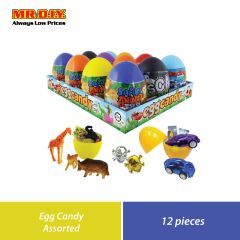 BEARDY Egg Candy with Toys Assorted (1pcs)