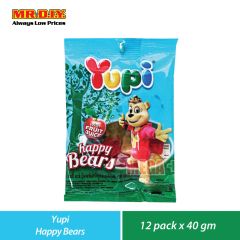 YUPI Gummy Candies Happy Bear (12 x 40g)