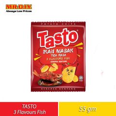 TASTO Potato Chips 3 Flavours Fish (55g)