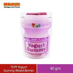 YUPI Yogurt Gummy Mix Berries (40g)