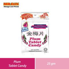 BIG FOOT Plum Tablet Candy (2 x 25g)