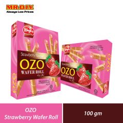 OZO Strawberry Wafer Roll (100g)