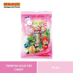 TWINFISH Sour Ties Candy (8 x 64g)