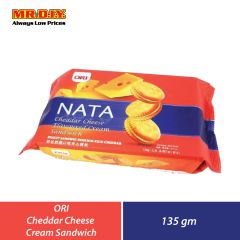 ORI Salted Cheddar Cheese  Sandwich Biscuit (135g)
