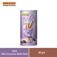 BIKA Miki Little Chocolate Wafer Rolls (90g)