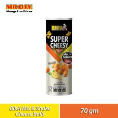 BIKA Mix N Shake Cheese Balls Super Cheesy (70g)