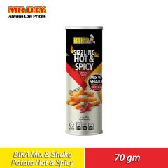 BIKA Mix N Shake Potato Sticks Sizzling Hot and Spicy (70g)
