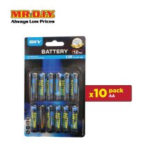 (MR.DIY) Super Extra Battery AA (12pcs)