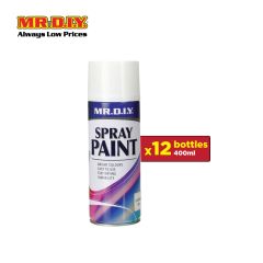 (MR.DIY) Spray Paint Flat White No.64 (400ml)