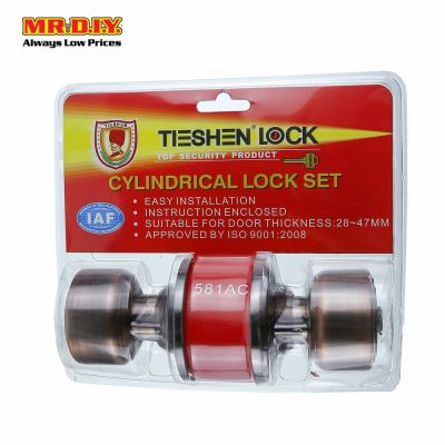 TIESHEN Cylindrical Lock Set BL-A581AC