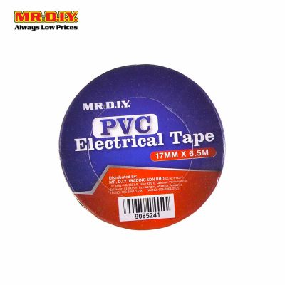 (MR.DIY) PVC Electrical Tape 17mm x 6.5m (3pcs)